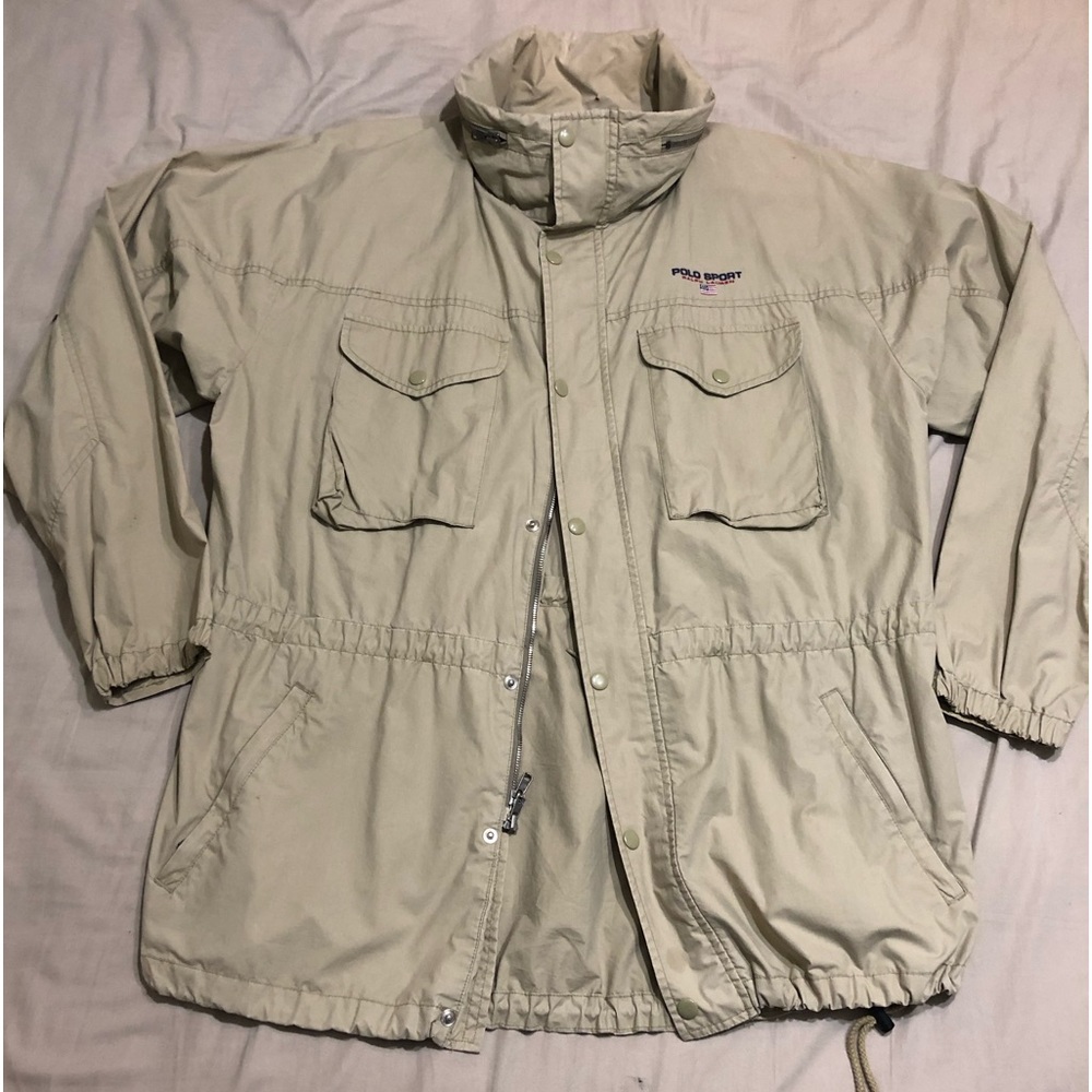 Polo Ralph Lauren Vintage Polo Sport Kaki Jacket